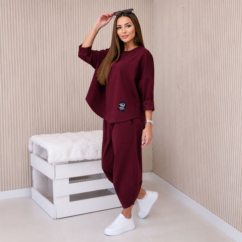 Mocha Set سوت - طقم نسائي فاخر هادئ وراقٍ - chiffon